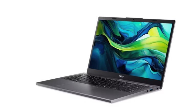 Acer Aspire 15 (A15-61M-R3KV) Ryzen 7 8840HS/16GB/512GB SSD/15,6"/ESHELL/šedá (obrázek pro) Acer Aspire 15 (A15-61M-R3KV) Ryzen 7 8840HS/16GB/512GB SSD/15,6"/ESHELL/šedá