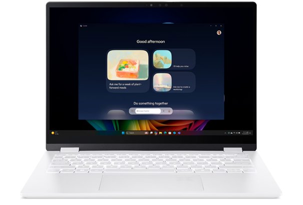 (obrázek pro) Acer Swift Edge 14 AI (SFE14-51T-75NM) Copilot+ PC Core Ultra 7 256V/16GB/512GB SSD/14" WQ2.8K OLED/Win 11 Home/bílá