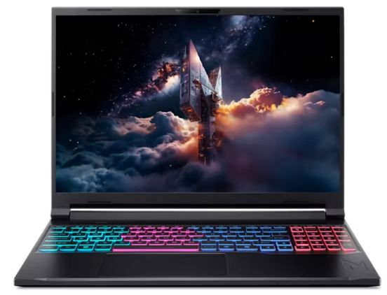 (obrázek pro) Acer Nitro 16S AI (AN16S-61-R6XA) Ryzen AI 9 365/32GB/1TB SSD/RTX 5070Ti 12GB/herní notebook/16" WQXGA IPS 180 Hz/Win11 Home/černá