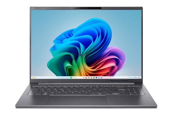 (obrázek pro) Acer Aspire 16 AI (A16-I71M-50NJ) Copilot+ PC Ultra 5 325/16GB/512GB SSD/16" WUXGA IPS 120Hz/Win11 Home/bez AC adaptéru/šedá