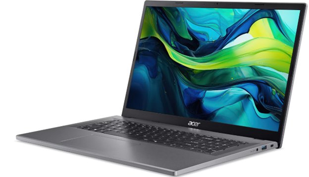 Acer Aspire Go 17 (AG17-31P-3040) Core 3 N355/8GB/512GB SSD/17,3" FHD IPS/Eshell/šedý/NO Adapter (obrázek pro) Acer Aspire Go 17 (AG17-31P-3040) Core 3 N355/8GB/512GB SSD/17,3" FHD IPS/Eshell/šedý/NO Adapter