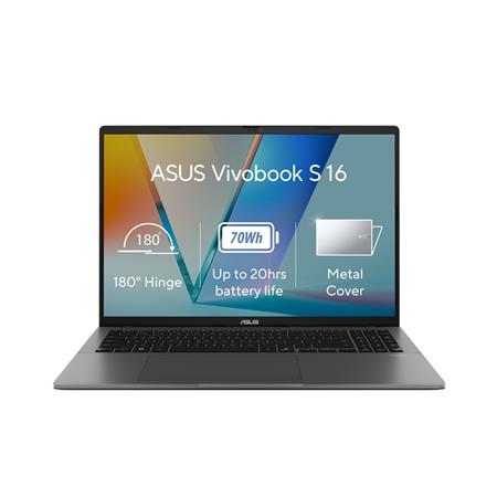 (obrázek pro) ASUS Vivobook S16 - Intel Ultra 5 Processor 225H/16GB/512GB SSD/16"/WUXGA/IPS/2y PUR/Win 11 Home/šedá