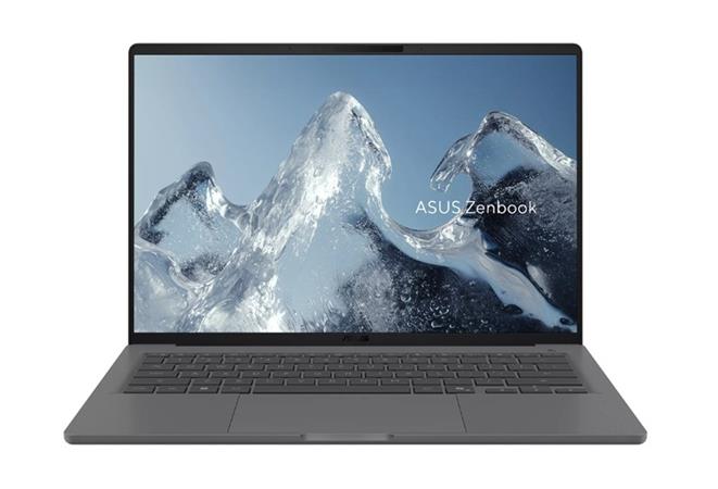 (obrázek pro) ASUS Zenbook A14 - Snapdragon X2 Elite X2E88100/16GB/512GB SSD/14"/WUXGA/OLED/2y PUR/Win 11 Home/šedá