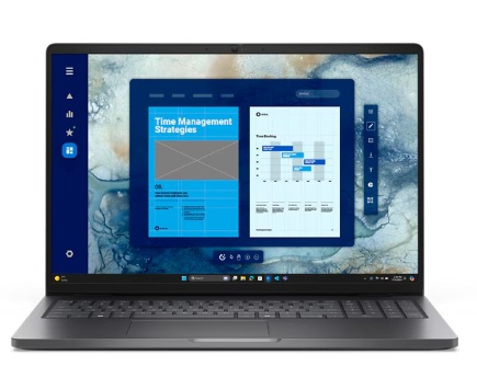 (obrázek pro) DELL Pro 16 PC16250 U7-255U/32GB/1TB SSD/16" IPS FHD+/IR Cam & Mic/Win11P/3Y ProSpt/stříbrná
