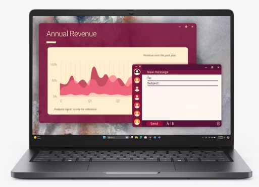 (obrázek pro) DELL Pro 14 PC14250 i5-120U/16GB/512GB SSD/14" IPS FHD+/IR Cam & Mic/W11P/3Y ProSpt/šedá