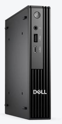 (obrázek pro) DELL Pro Micro QCM1250 Core Ultra 5 235T/8GB/512GB SSD/keyboard+mouse/W11P/3Y ProSpt/černá