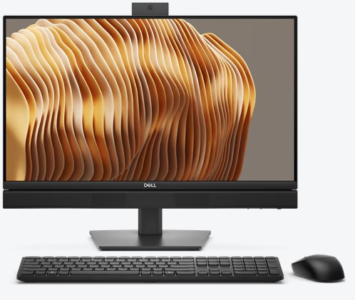 (obrázek pro) DELL Pro 24 All-in-One QC24251 Core Ultra 5 235T/16GB/512GB SSD/24" FHD/keyboard+mouse/Win11P/3Y ProSpt/černá