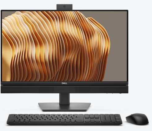 (obrázek pro) DELL Pro 24 All-in-One QC24250 Core Ultra 7 265/16GB/512GB SSD/24" FHD Touch/keyboard+mouse/W11P/3Y ProSpt/černá