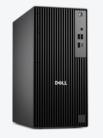 (obrázek pro) DELL Pro Tower QCT1250 i3-14100/8GB/512GB SSD/DVD-RW/keyboard+mouse/W11P/3Y ProSpt/černá