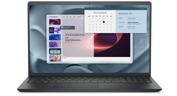 DELL Pro 15 Essential PV15250/i5-1334U/16GB/512GB SSD/15,6" IPS FHD/W11H/3Y ProSpt/černá (obrázek pro) DELL Pro 15 Essential PV15250/i5-1334U/16GB/512GB SSD/15,6" IPS FHD/W11H/3Y ProSpt/černá
