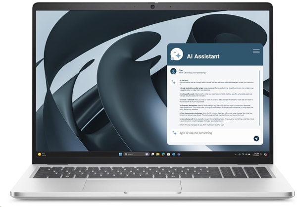 (obrázek pro) DELL Pro 16 Plus PB16255 Ryzen 5 PRO 230/16GB/512GB SSD/16" IPS FHD+/IR Cam & Mic/W11P/3Y ProSpt/stříbrná