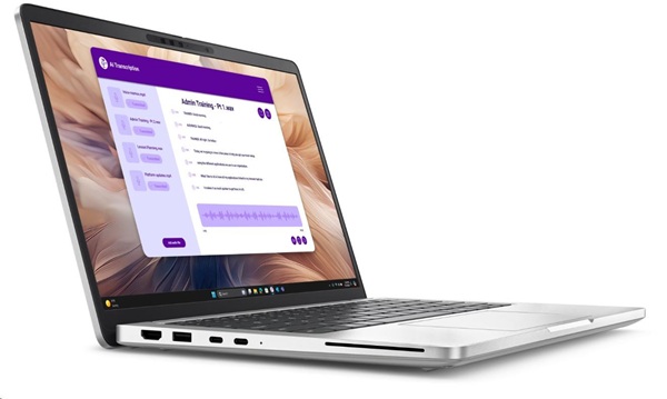 (obrázek pro) DELL Pro 13 Plus PB13250 Copilot+/U7-268V/32GB/512GB SSD/13,3" IPS Touch FHD+/IR cam+mic/W11P/3Y ProSpt/stříbrná