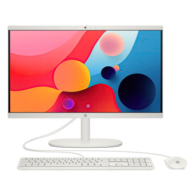 (obrázek pro) HP AIO 22-dg0001nc/22'' VA FHD AG/Intel N100/8GB/512GB SSD/Intel UHD 600/5xUSB/1xHDMI/RJ45/65W/2y/WIN 11 Home/White