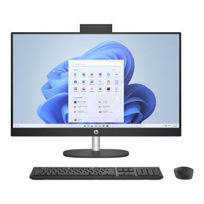(obrázek pro) HP AIO 27-cr2006nc/27'' IPS FHD AG/Intel Ultra 5-225U/32GB/1TB SSD/Intel Graphics/5xUSB/1xHDMI/RJ45/90W/2y/WIN 11 H/Blac