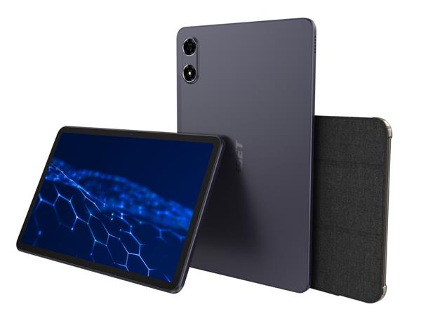 (obrázek pro) iGET SMART L43 - 12" IPS/2000x1200/Octa Core/6GB+256GB/WiFi/LTE/BT/8000mAh/Android 15/pouzdro/grafitově šedá
