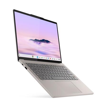 (obrázek pro) Lenovo Chromebook Plus 14M9610 Mediatek Kompanio Ultra 910/16GB/UFS 256GB/14"/WUXGA/OLED/touch/400nitů/ChromeOS/béžová