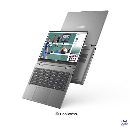 Lenovo IdeaPad 5 2-in-1 Core Ultra5 322/Copilot+/16GB/SSD 512GB/14"/WUXGA/IPS/touch/400nitů/60Hz/Pero/WIN11 Home/šedá (obrázek pro) Lenovo IdeaPad 5 2-in-1 Core Ultra5 322/Copilot+/16GB/SSD 512GB/14"/WUXGA/IPS/touch/400nitů/60Hz/Pero/WIN11 Home/šedá