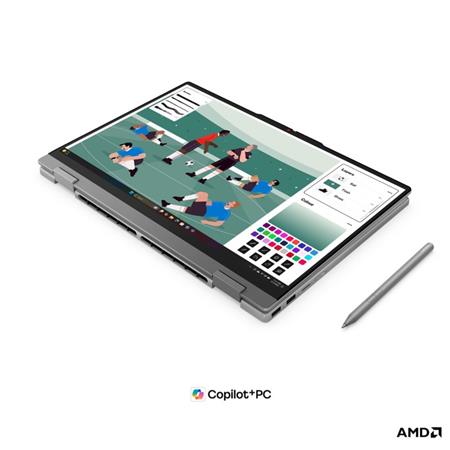 (obrázek pro) Lenovo IdeaPad 5 2-in-1 Ryzen AI 5 435/Copilot+/16GB/SSD 512GB/15,3"/WUXGA/IPS/touch/400nitů/60Hz/Pero/WIN11 Home/šedá