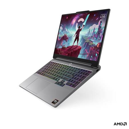 (obrázek pro) Lenovo LOQ 15AHP11 Ryzen 7 250/AI/32GB/SSD 1TB/15,3"/IPS/WQXGA/až180Hz/400nitů/RTX5060 8GB/RJ45/245W/WIN11 Home/šedá